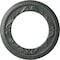 Ekena Millwork Roped Medway Medallion (Canopies up to 7 1/2"), 12 1/4"OD x 7 1/2"ID x 7/8"P, Athenian Green Crackle CM12MEAGC - alternate 1